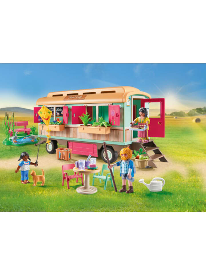 Playmobil Spielfigur Set Country Gemütliches Bauwagencafé, 4-10 Jahre günstig kaufen onesize