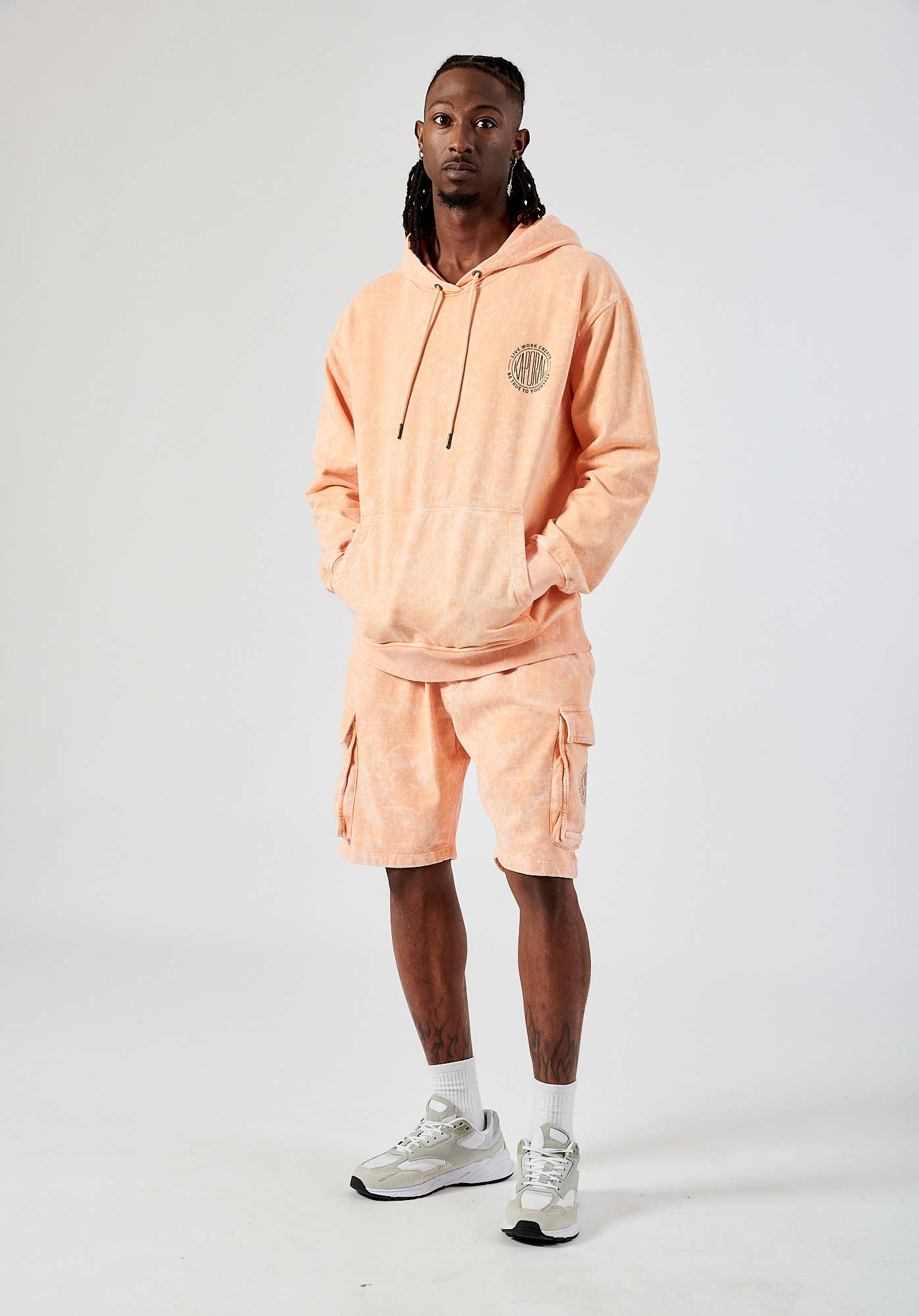 BLAST  Sweat orange homme