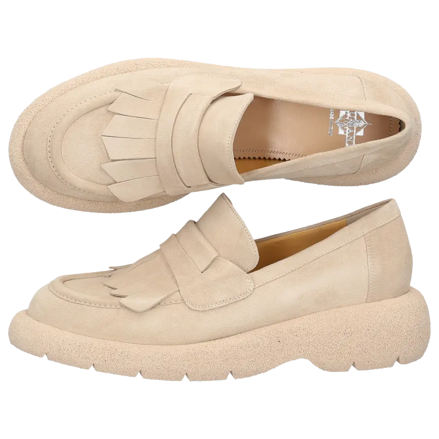 Truman's - Loafer 9572 Veloursleder - beige