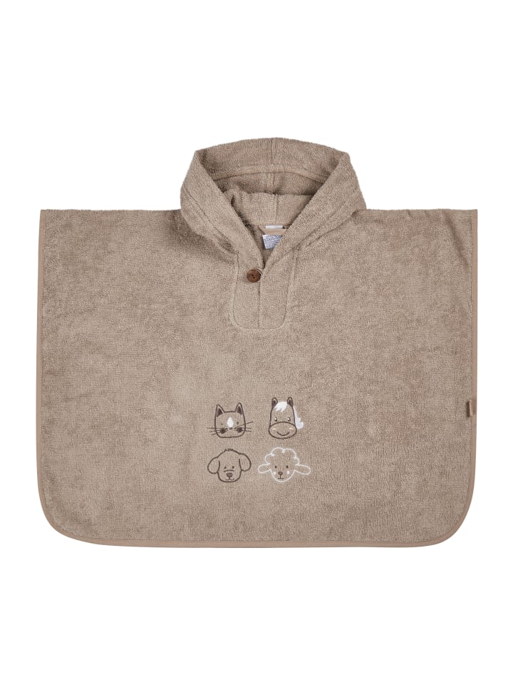 Sterntaler Badeponcho BAUERNHOF in sand günstig kaufen onesize