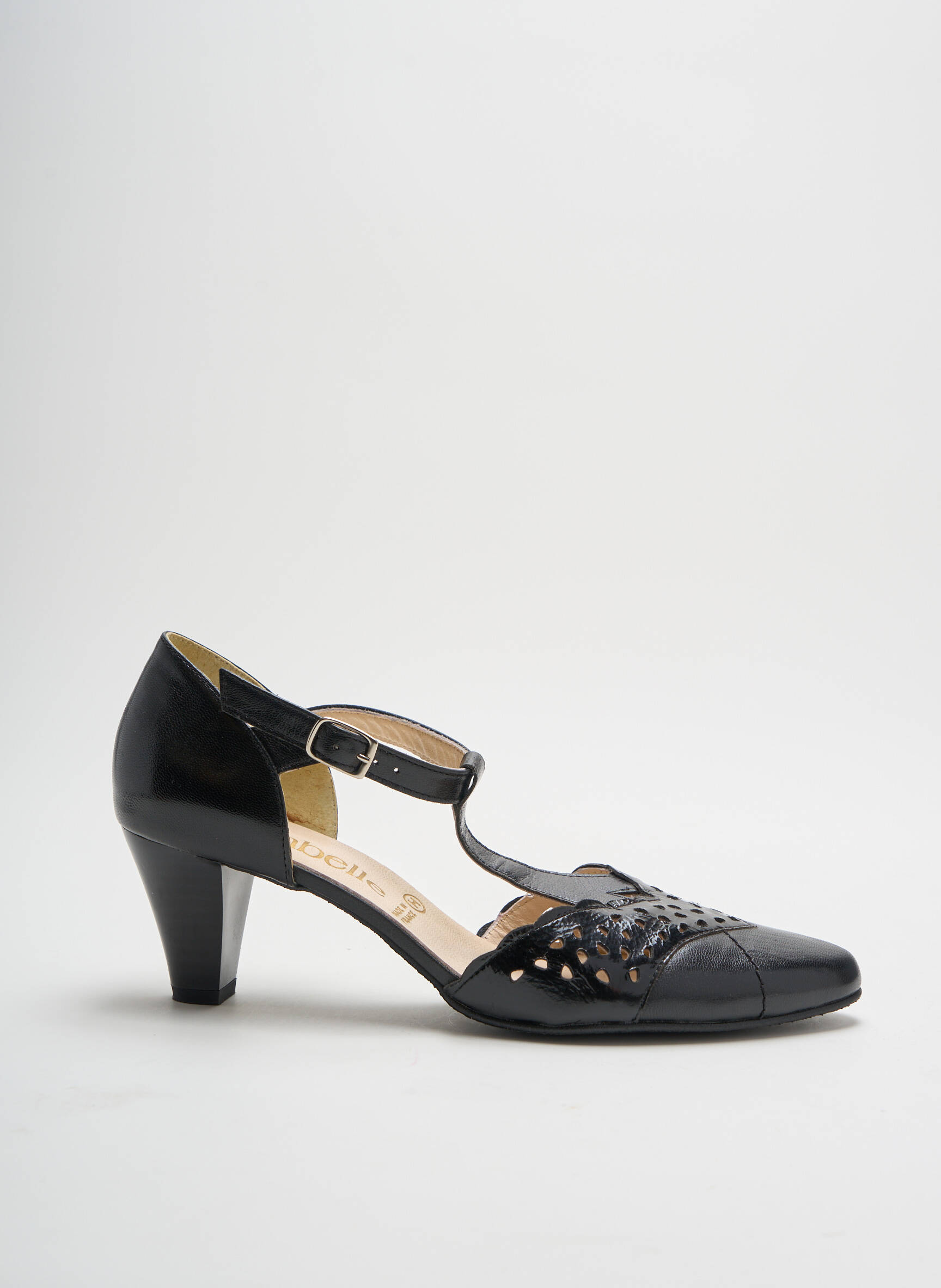 Ombelle Sandales Nu Pieds Femme couleur noir