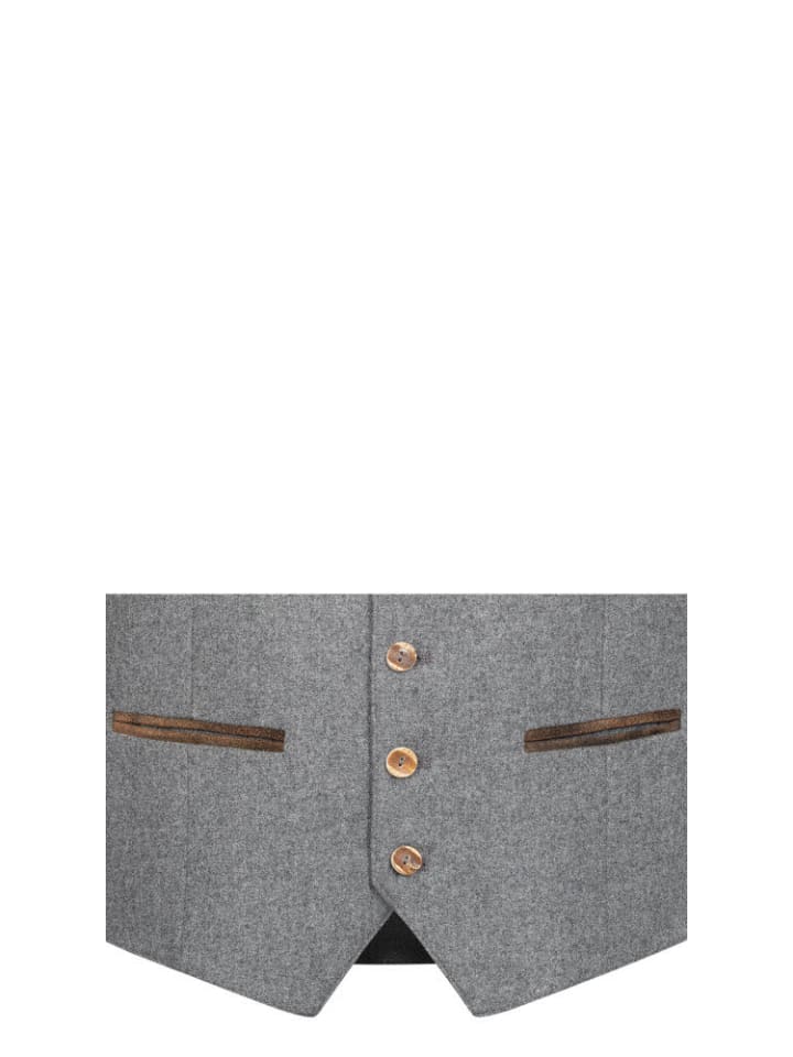 Nübler Trachtengilet Gustl in Granit günstig kaufen