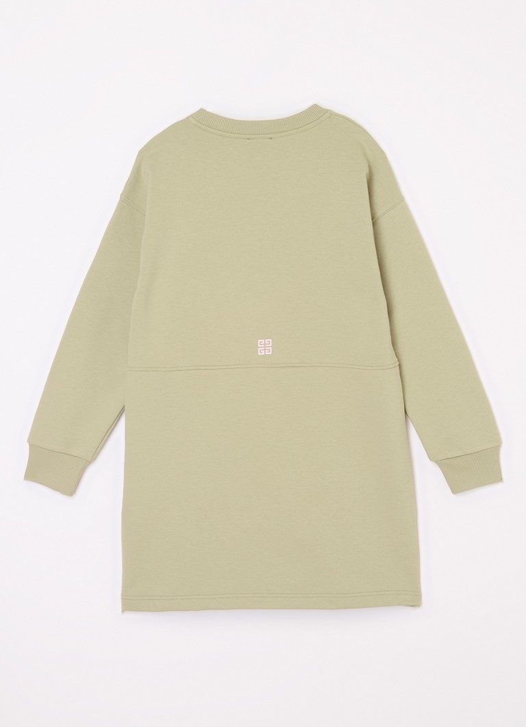 Givenchy sweater dress with logo print