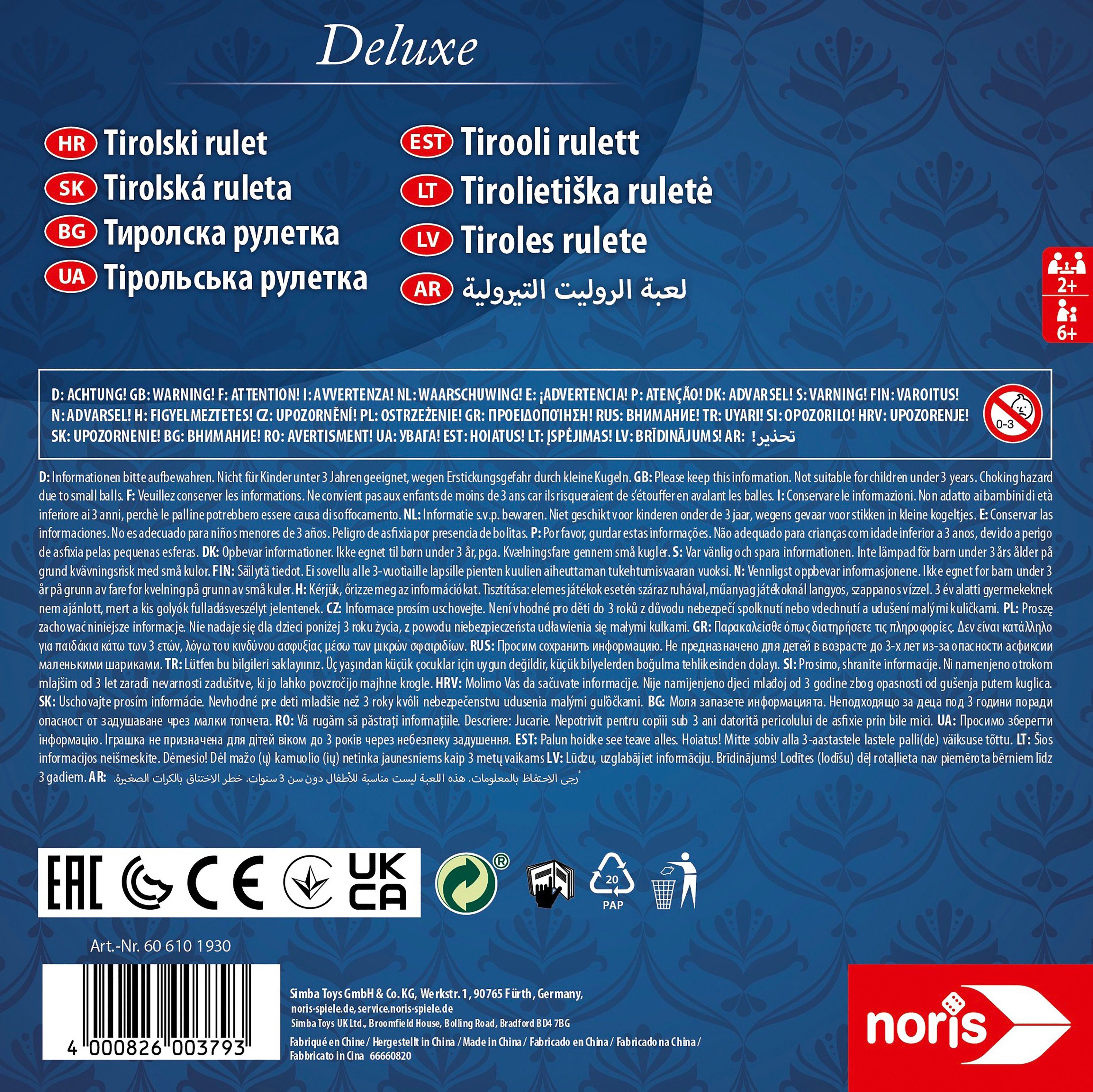 Noris Spiel, Deluxe Tiroler Roulette