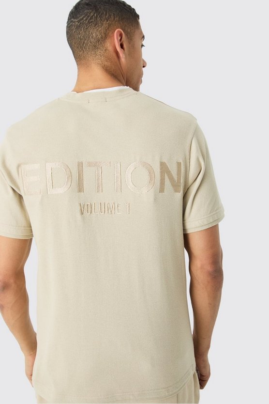 Geripptes Edition Heavyweight T-Shirt