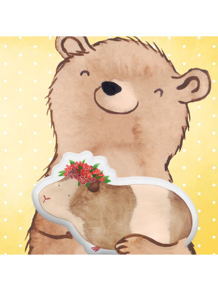 Mr. & Mrs. Panda Kissen Kuscheltier Meerschweinchen Weisheit ohn... in Weiß günstig kaufen