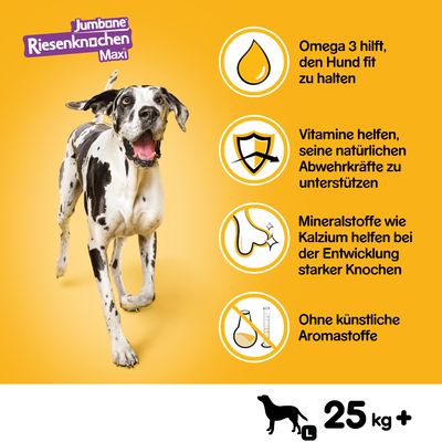 Pedigree Riesenknochen mit Rind