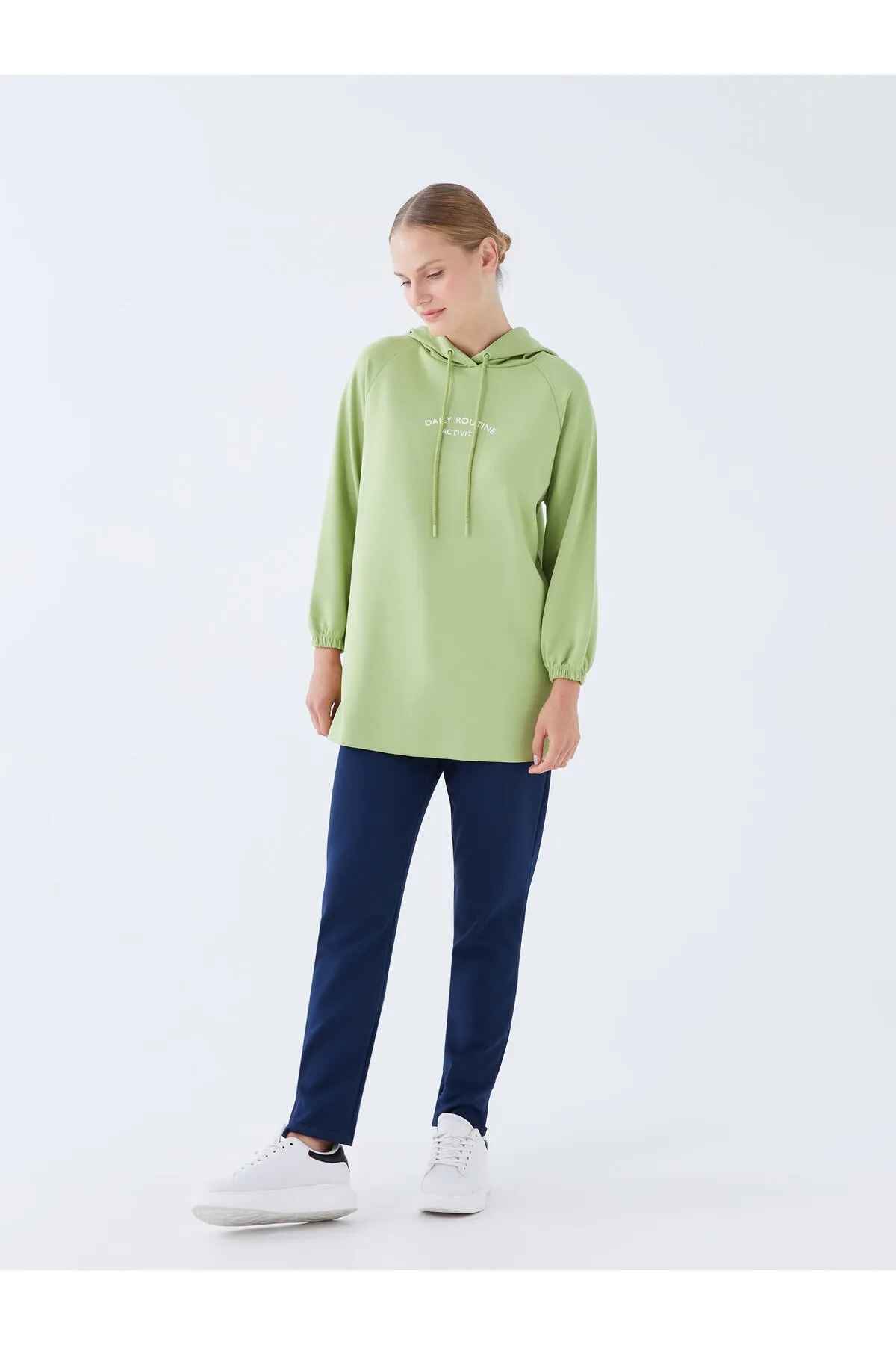 LC Waikiki  Einfarbige Jogginghose für Damen mit elastischem Bund