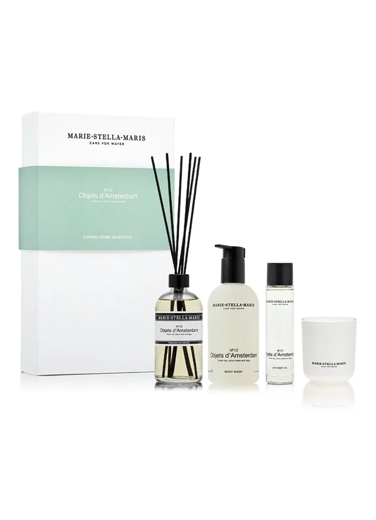 Marie-Stella-Maris Objets d'Amsterdam Caring Home Selection - fragrance and care set