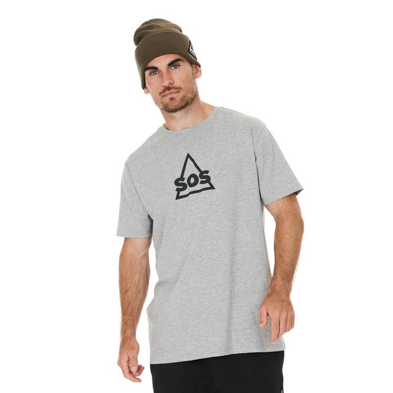 SOS Kvitfjell Printshirt Herren
