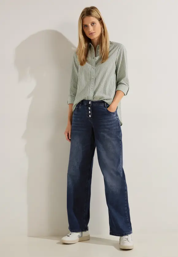 CECIL Loose Fit Culotte Jeans