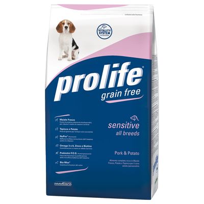 Dog Prolife Grain Free Schwein & Kartoffel