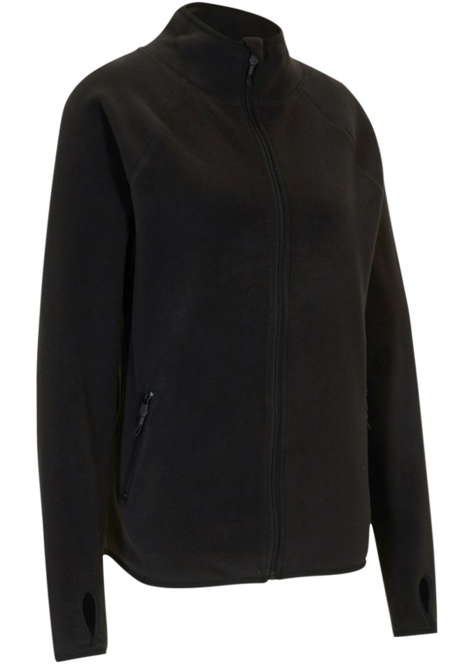 Fleecejacke mit Reißverschluss-Taschen