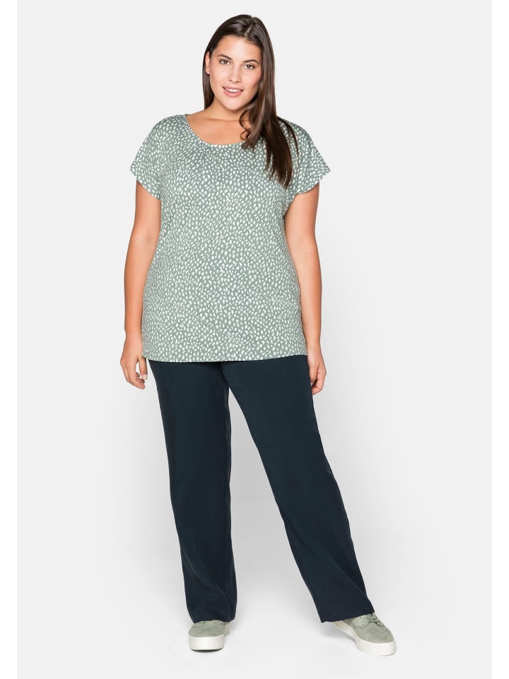 sheego Shirt in eukalyptus günstig kaufen