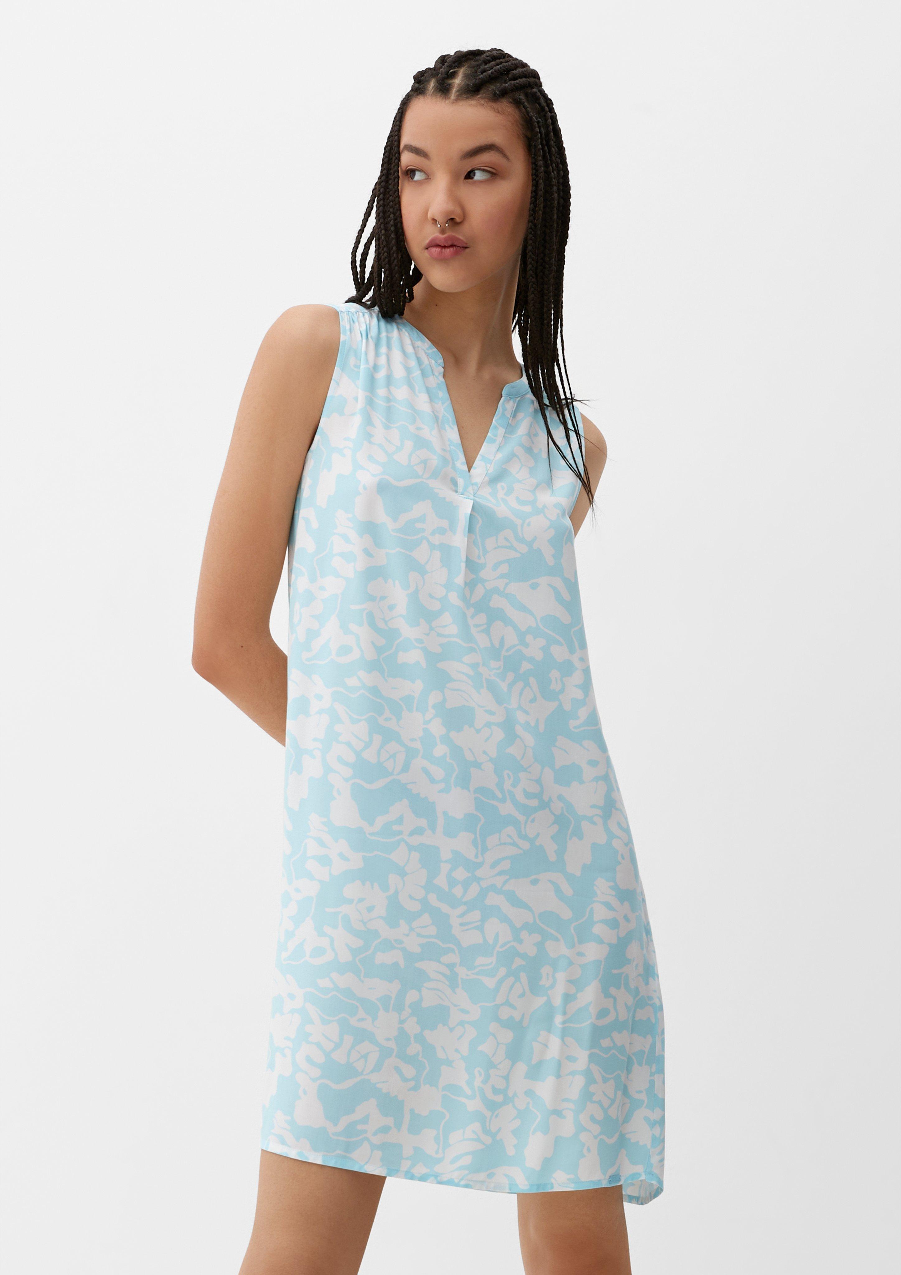 Viskosekleid mit Raffung  2130203-60A4