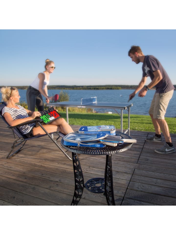 relaxdays 2x Tischtennis-Set in Blau günstig kaufen onesize