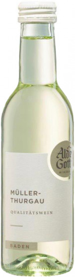 2022 Müller-Thurgau Qualitätswein halbtrocken 0,25 L - Alde Gott Winzer Schwarzwald