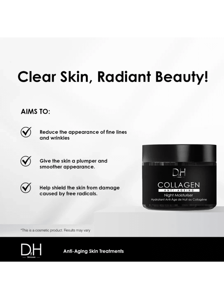 Skinchemists Dr H Nachtfeuchtigkeitscreme  mit Kollagen 60ml günstig kaufen onesize