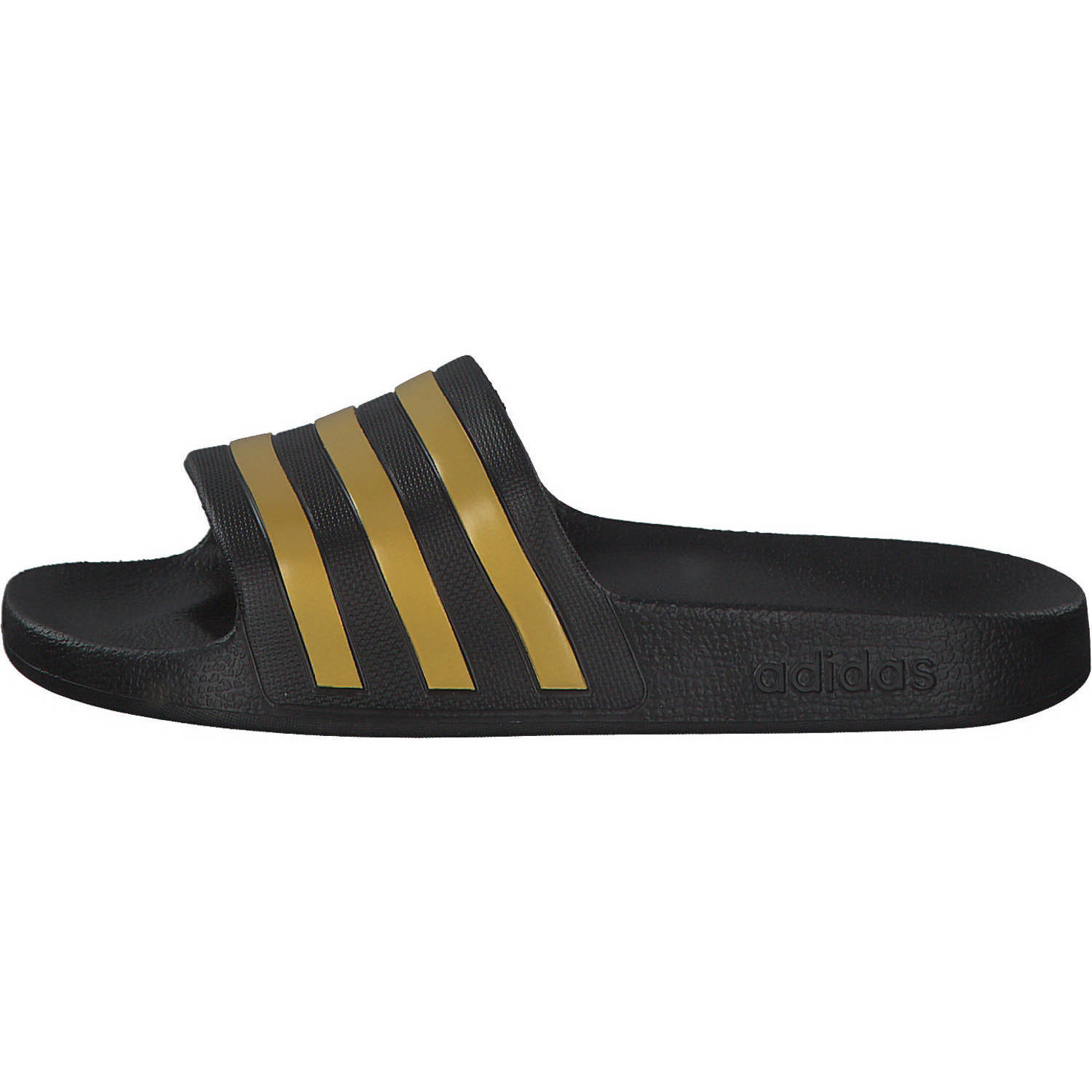 Adidas Core Adilette Aqua W, Badeschuhe, Damen, Schwarz (CBLACK/GOLDMT/CBLACK)