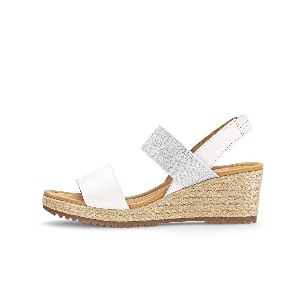 Gabor comfort Keilsandalette weiß