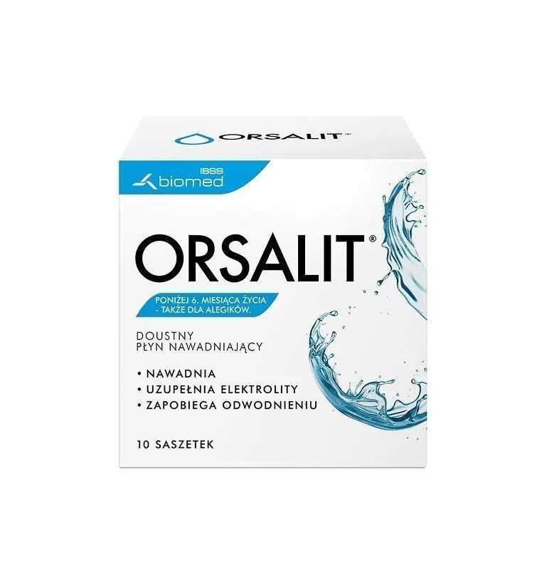 Orsalit, oral rehydreringsopløsning til børn under 6 måneder, også til allergikere, breve