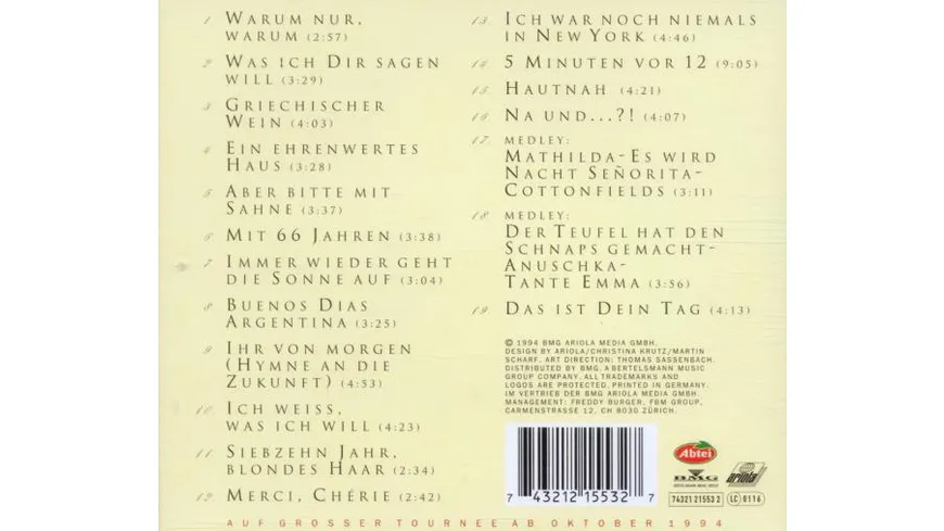 Aber Bitte Mit Sahne-Seine Großen Erfolge