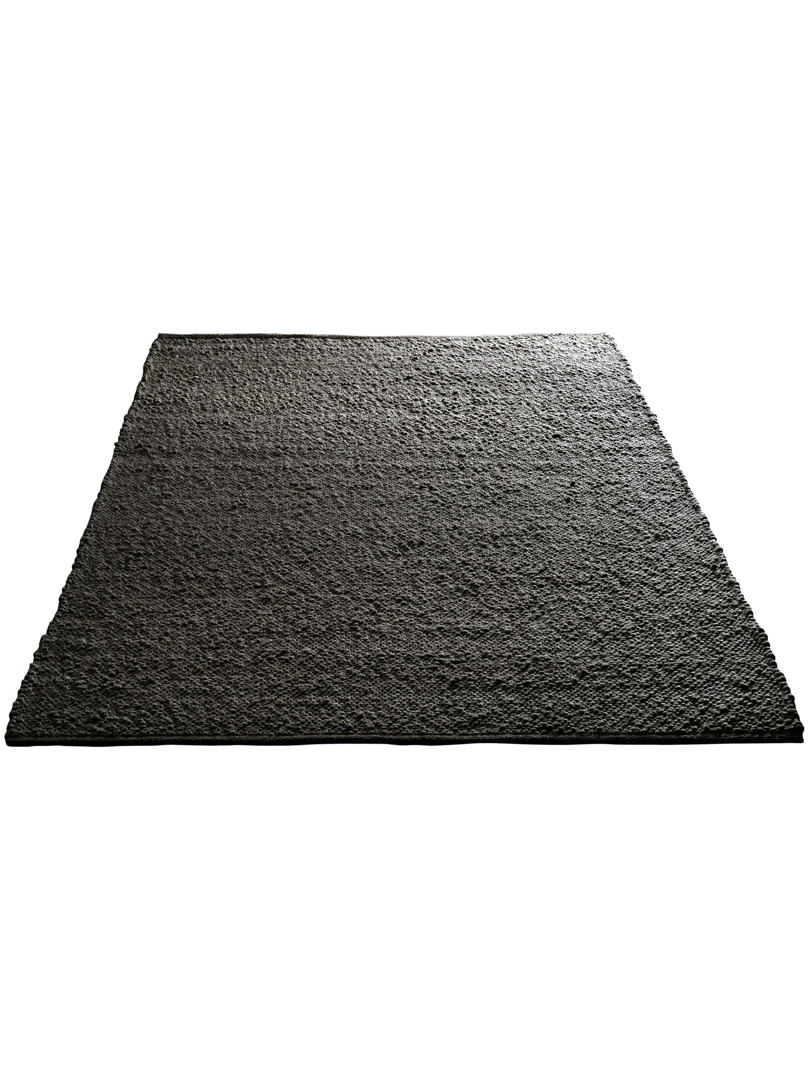 Borgholm Woll-Teppich, Black
