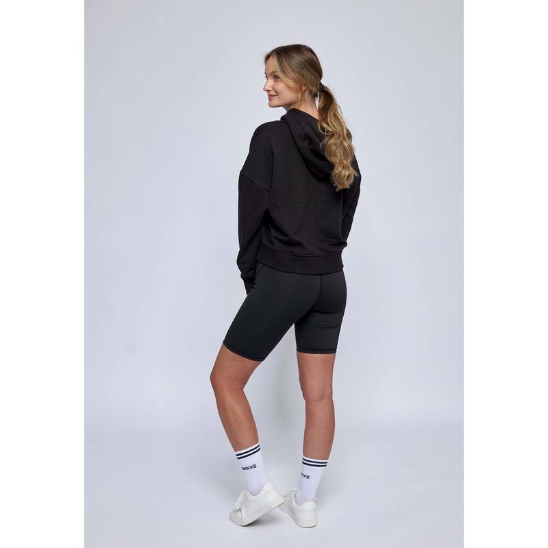 Snocks Oversized Crop Kapuzenpullover Hoodie Hoodie Damen