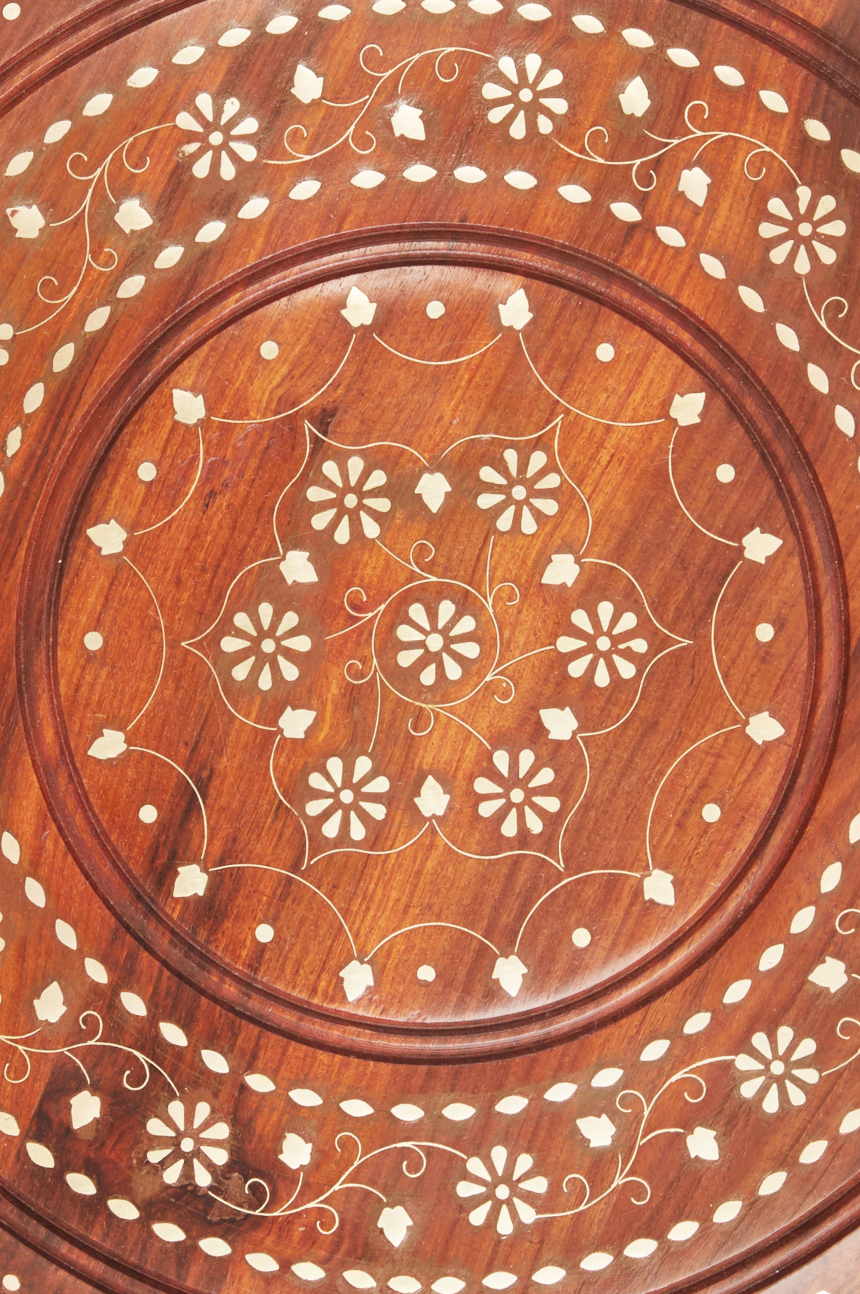 Marrakesch Orient & Mediterran Interior Beistelltisch Marokkanischer Beistelltisch Caglanur, Couchtisch, Klapptisch, Handarbeit