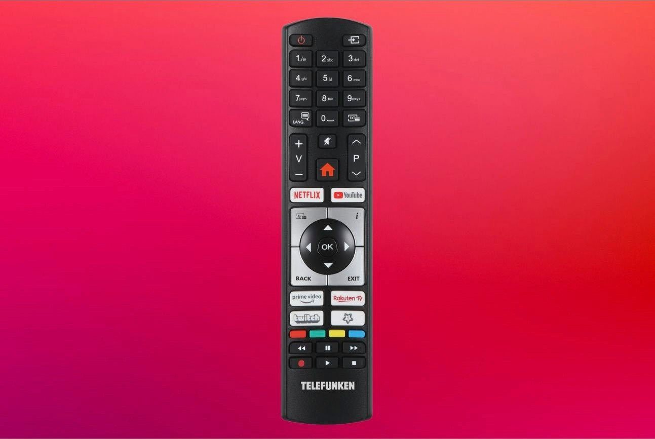 Telefunken D32H554M1CWVI LCD-LED Fernseher (80 cm/32 Zoll, HD-ready, Smart-TV, 12V-Anschluss)