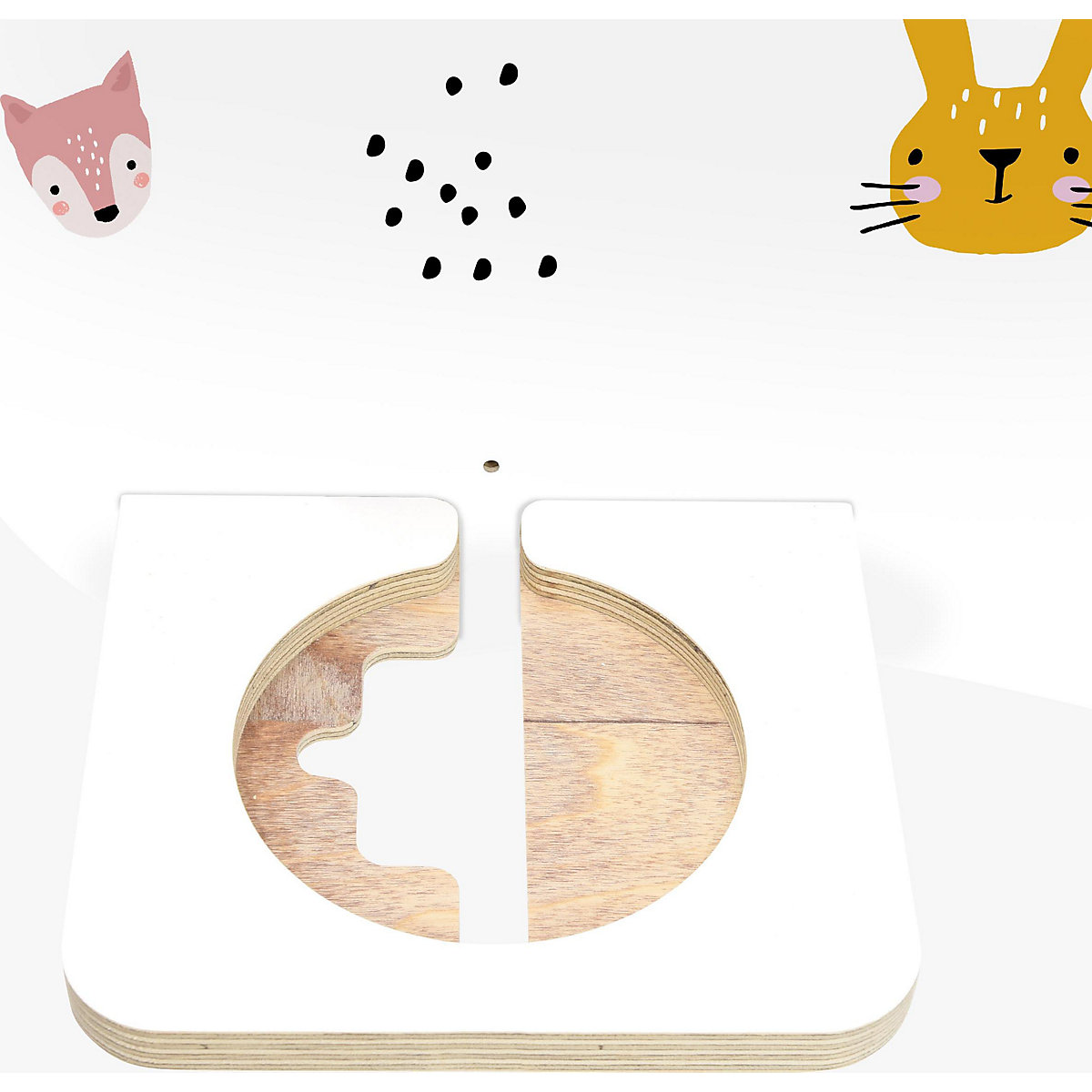 Regal für Musikbox Funny animals - geeignet für Toniebox