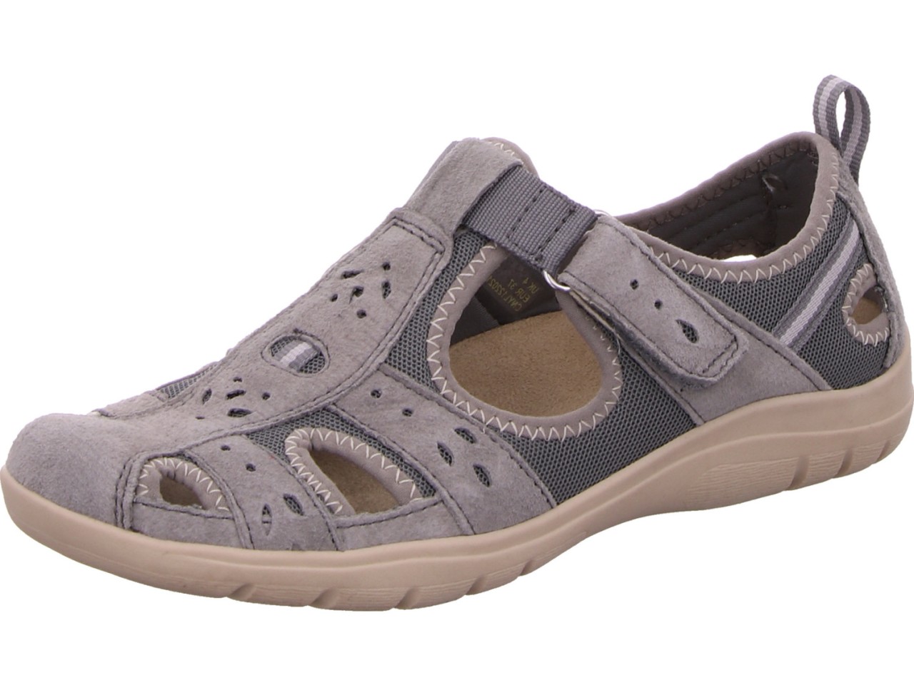 DIVERSE Sportliche Slipper grau CLEVELAND