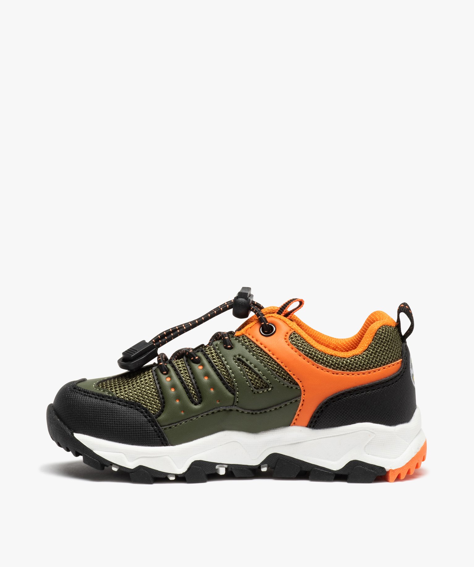Baskets Garçon style outdoor à lacets et en mesh - Maui & ... kaki | GEMO