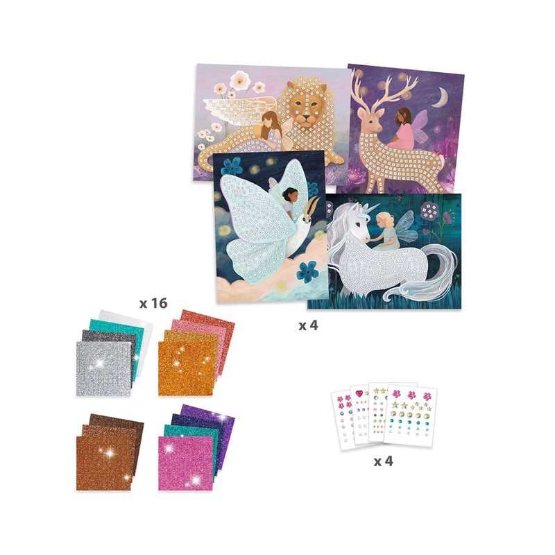 Coffret Mosaïques Le monde enchanté Djeco