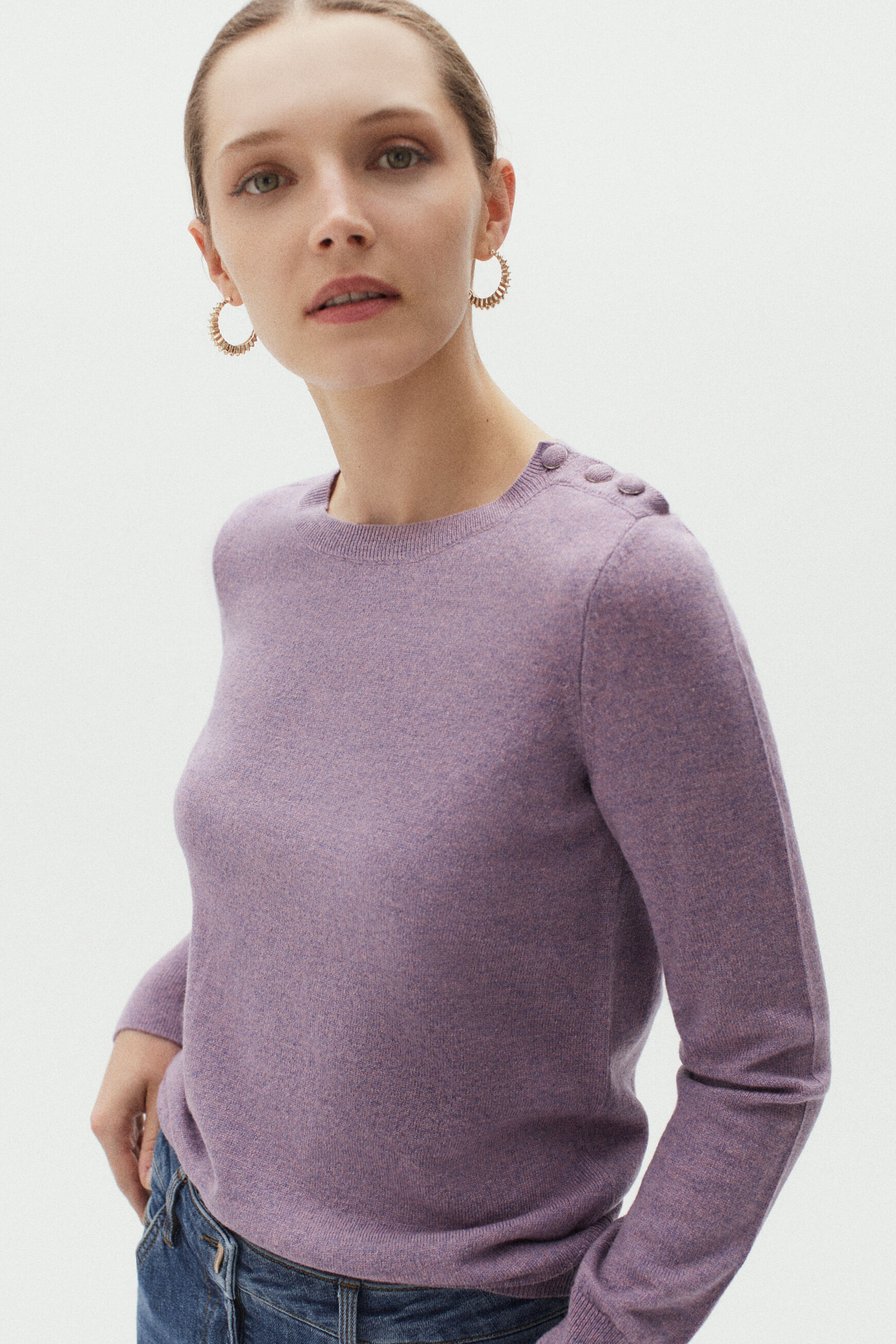 pull anya violet femme
