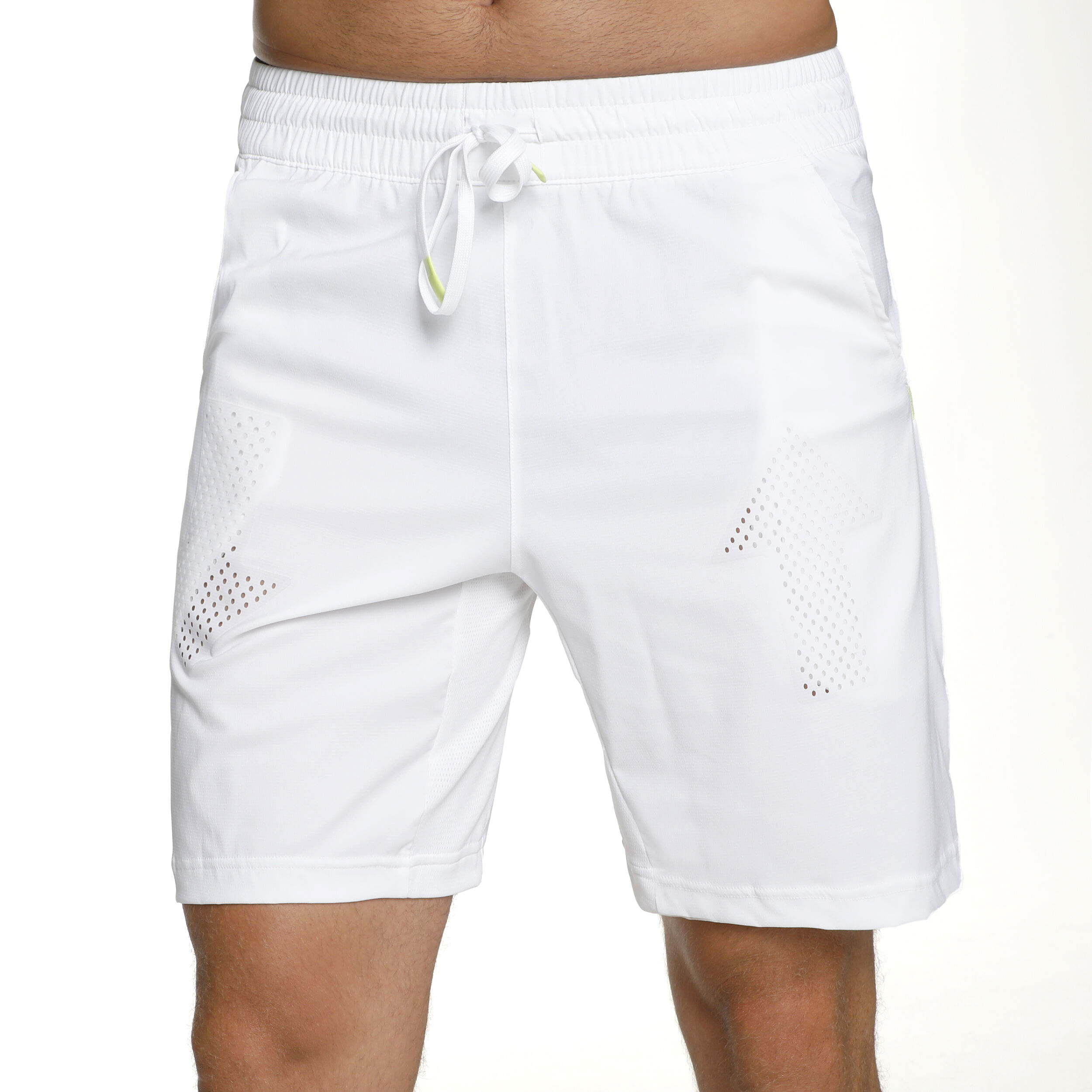 Paris Ergo Shorts Herren - Weiß, Grau