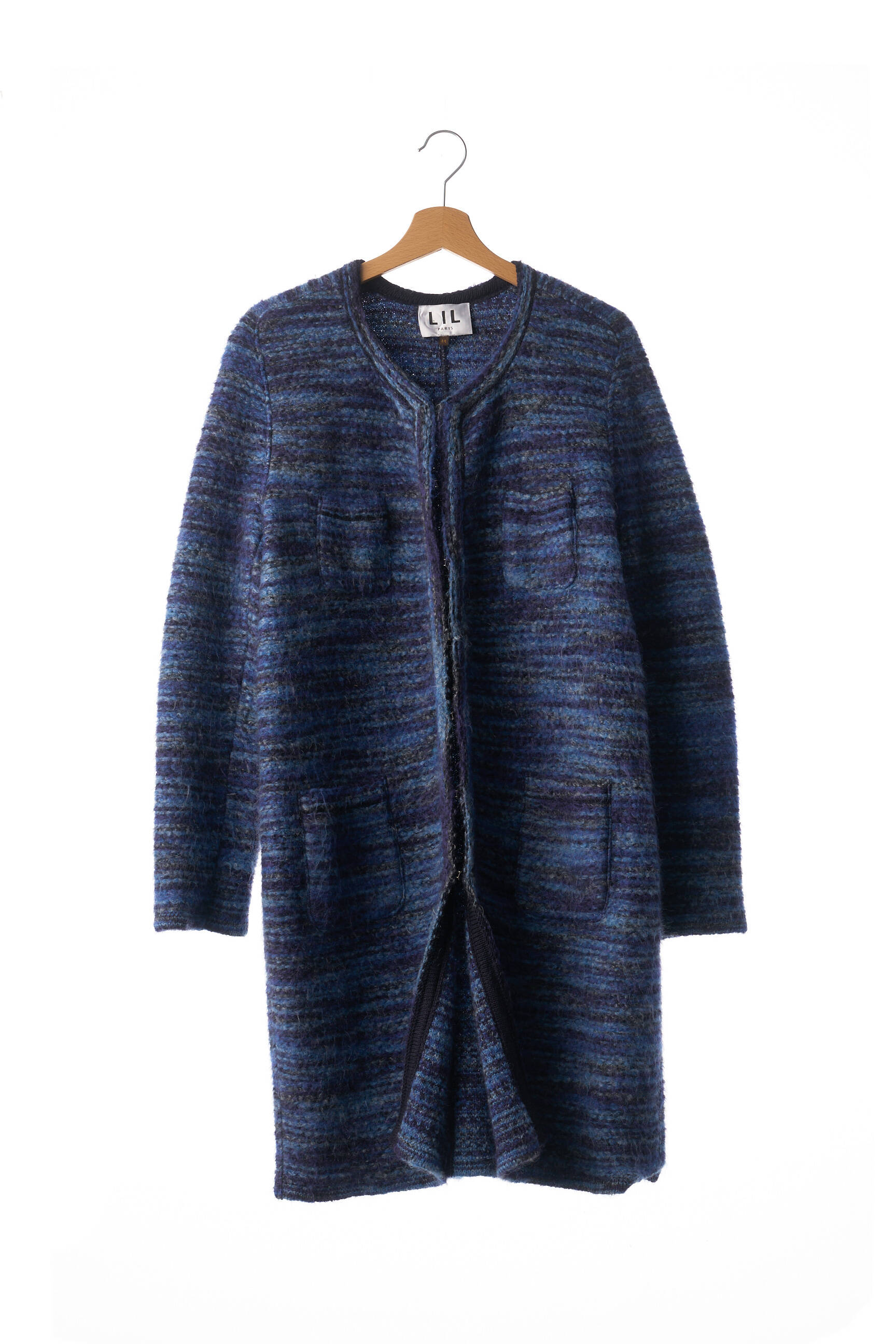 Lil Paris Manteaux Longs Femme couleur bleu