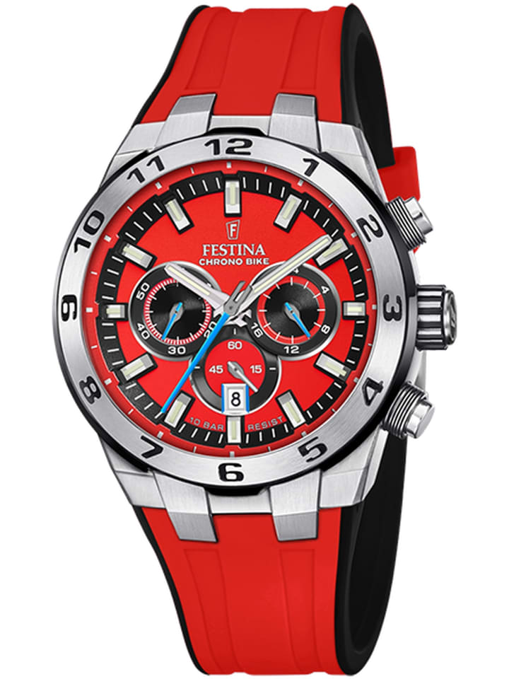 Festina Edelstahl Armbanduhr 44,5mm günstig kaufen onesize