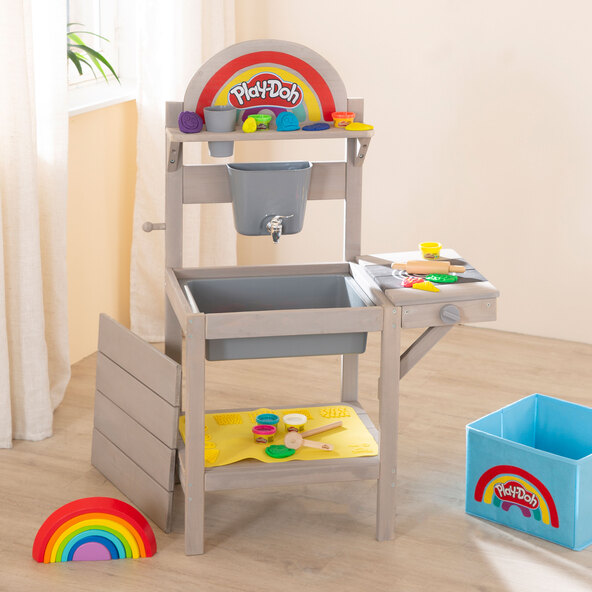 Matschküche, roba x Play-Doh, inkl. Knete und Zubehör