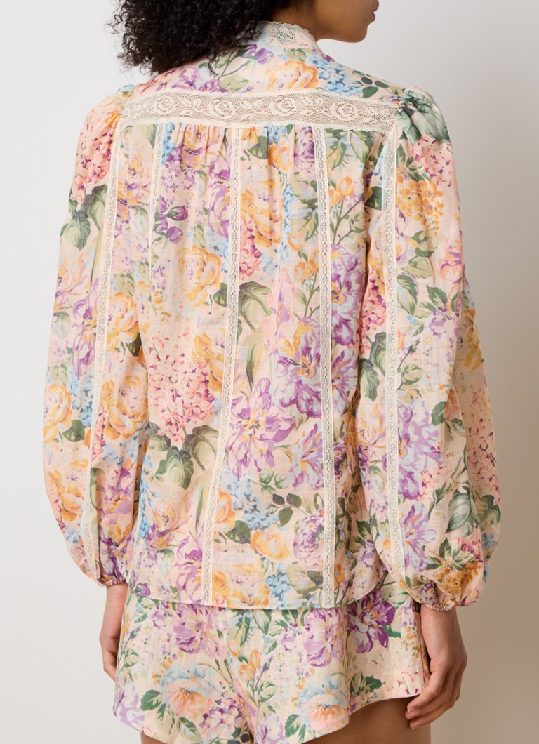 Bluză cu imprimeu floral Zimmermann Halliday