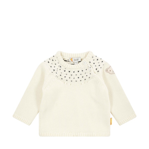 Pullover GOTS, beige für Mädchen