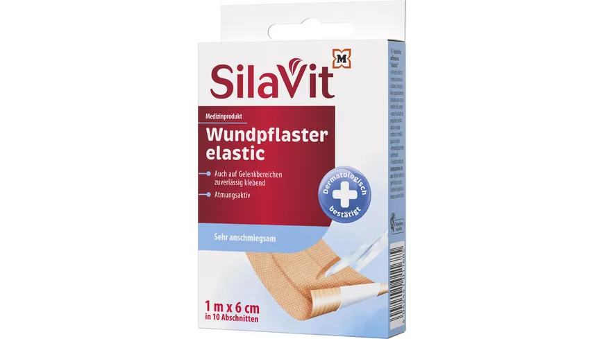 SilaVit Wundpflaster elastic 1 m