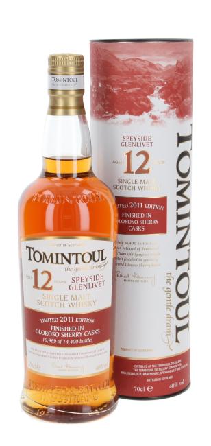Tomintoul Oloroso Sherry Finish 0,7 l·40 % vol