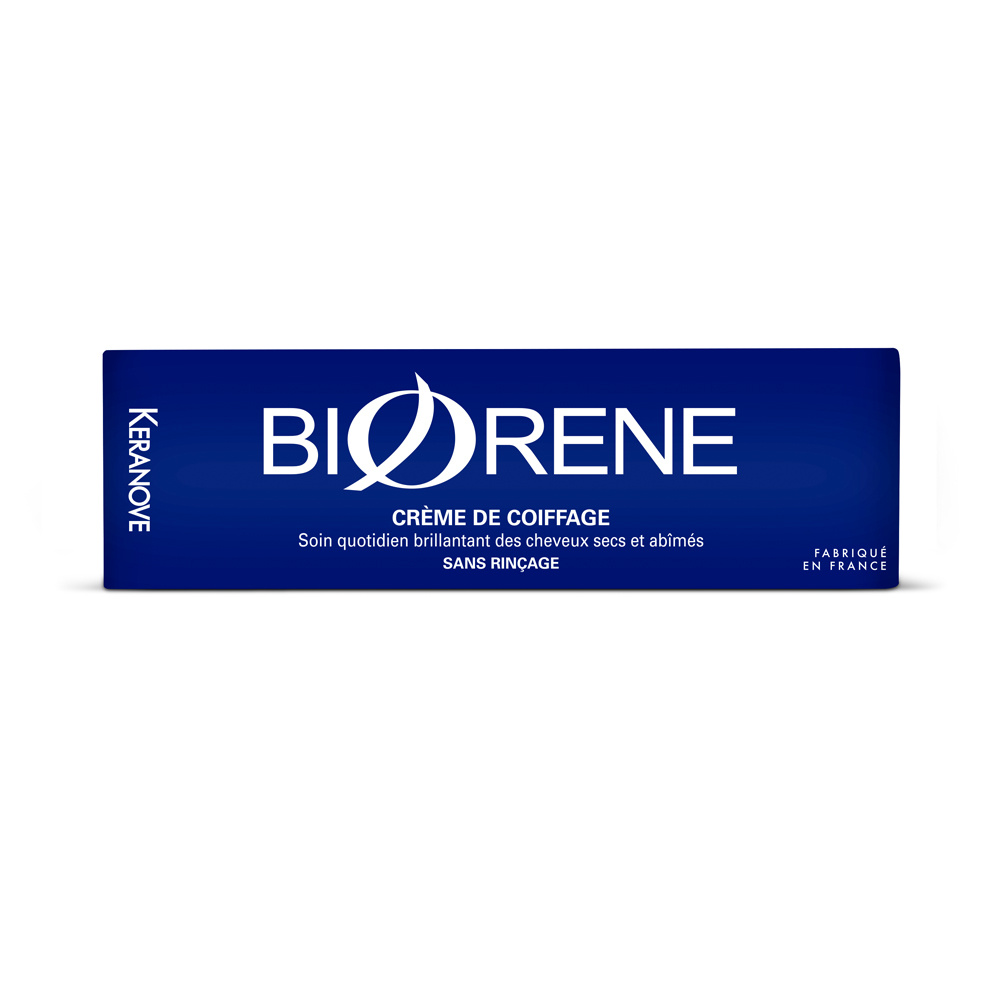 Biorene Crème de coiffage Soin quotidien brillantant des cheveux secs et abîmés