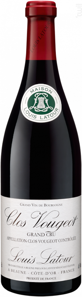 Clos Vougeot Grand Cru Maison Louis Latour Vin Rouge●Clos-de-Vougeot 2015 75cl