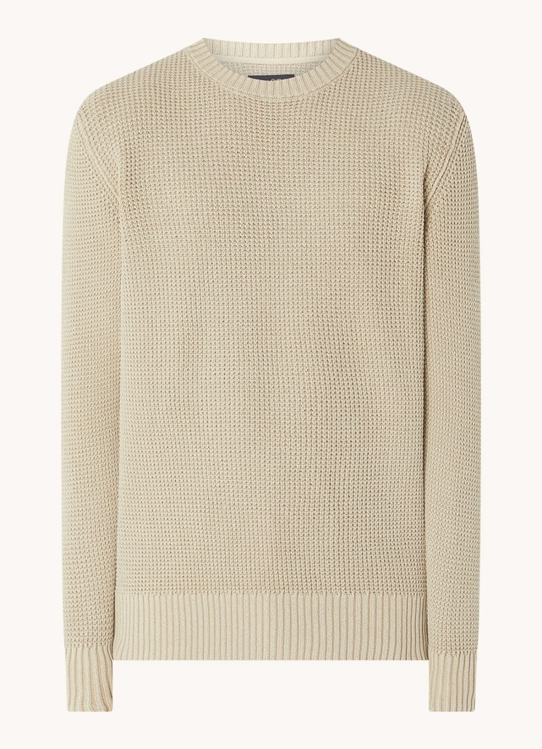 Marc O'Polo Chunky knit pullover with stretch