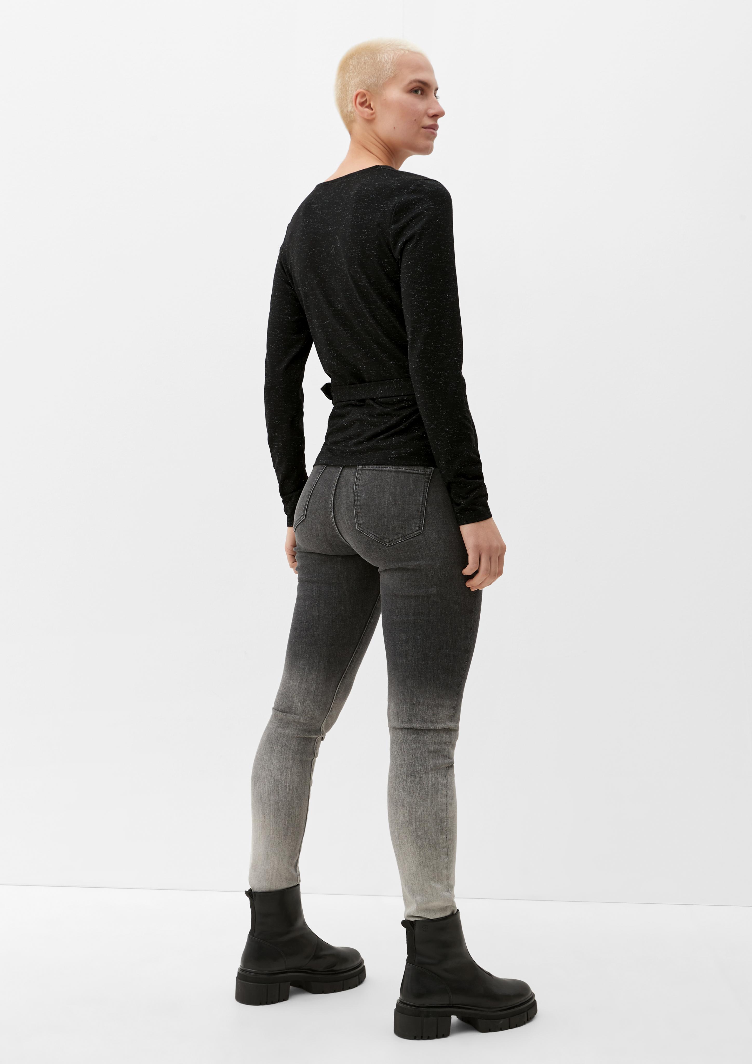 Longsleeve in Wickeloptik  2125956-9999