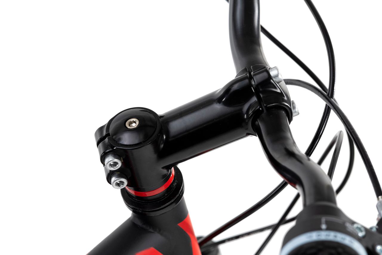 KS Cycling Mountainbike Hardtail 26'' Xtinct schwarz-rot RH 46 cm