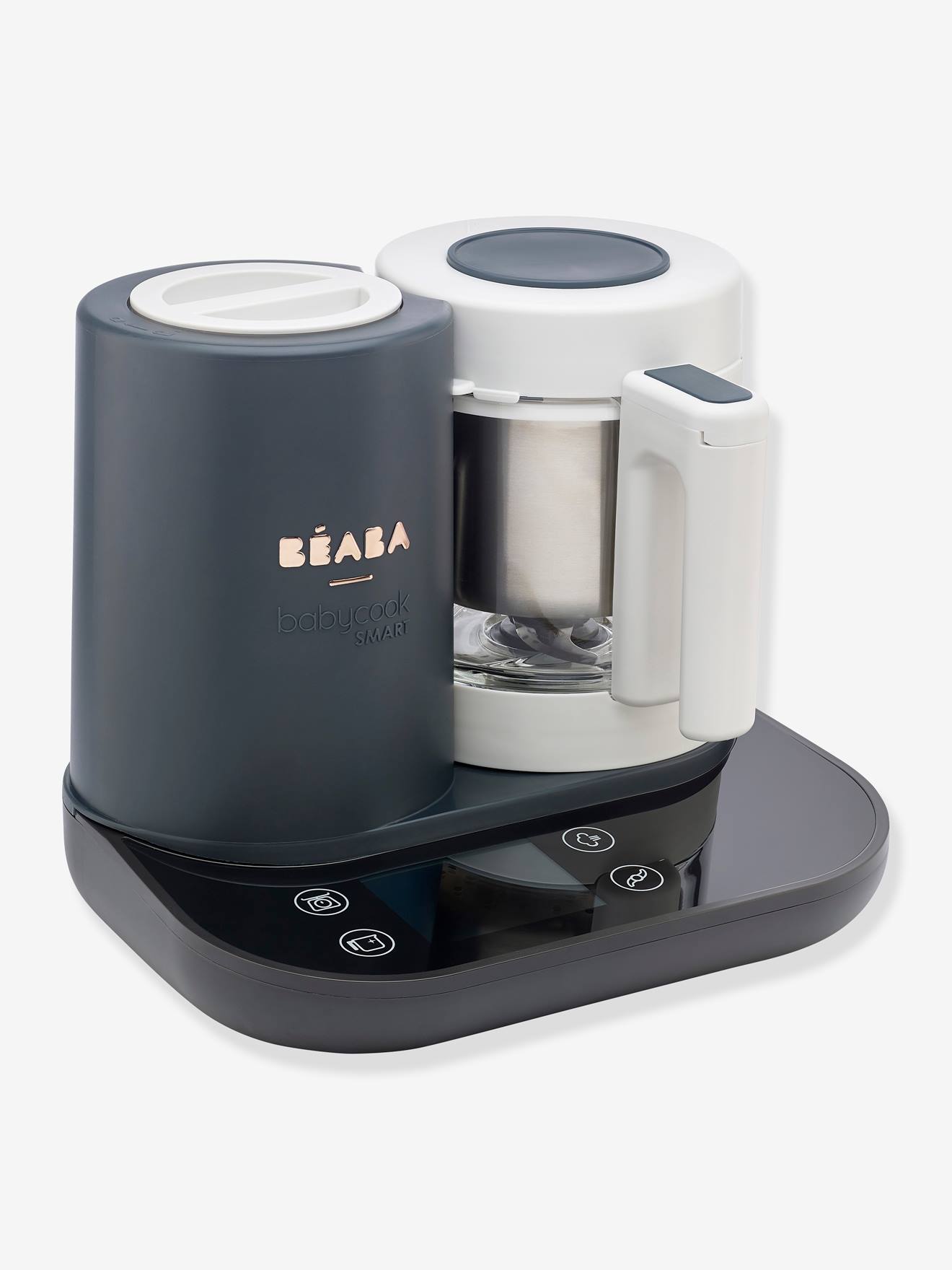 Beaba Babykostzubereiter Babycook SMART BEABA - anthrazit/weiß