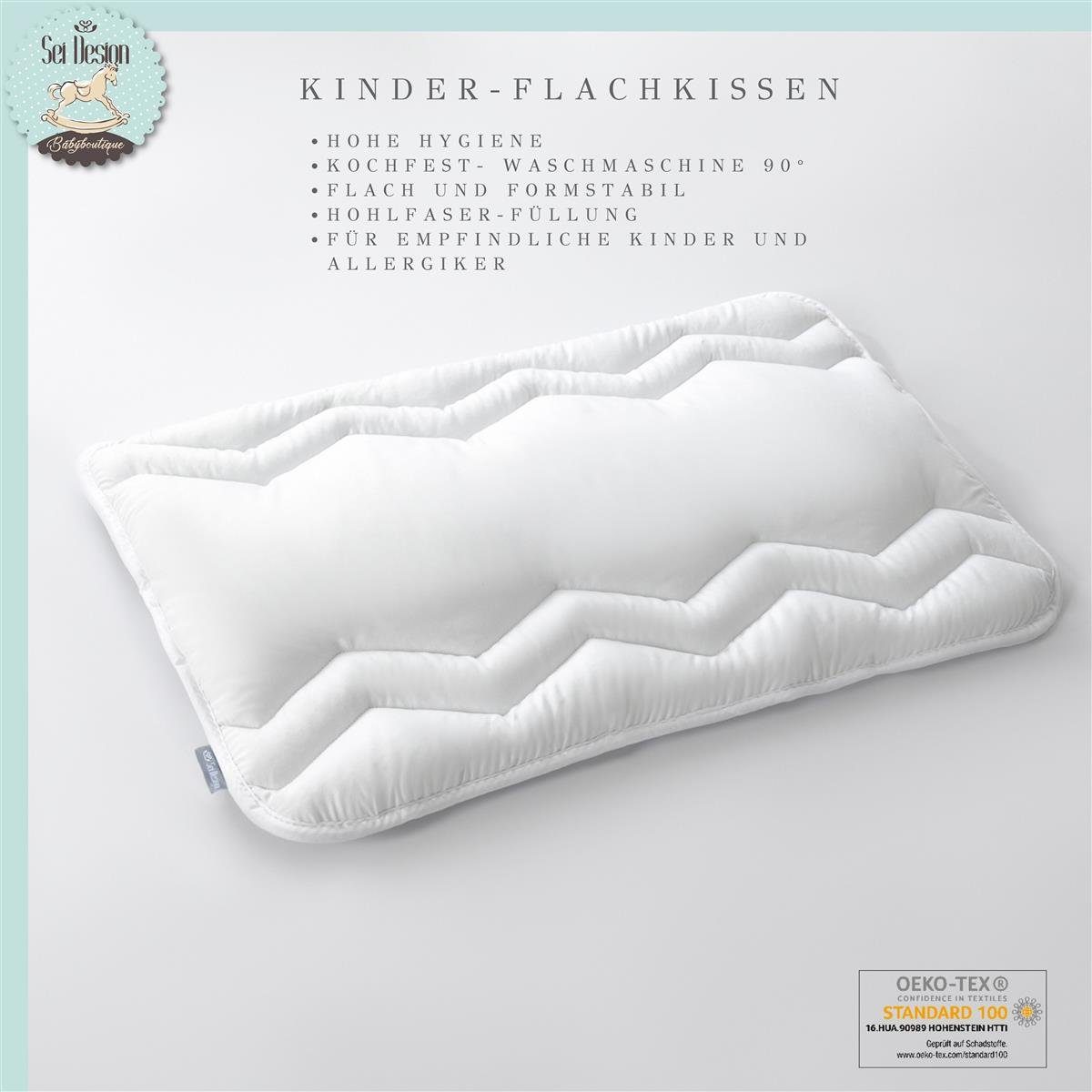 Kinderbettdecke + Microfaserkissen, Nordic 100x135 + 40x60, SEI Design, Kochfest